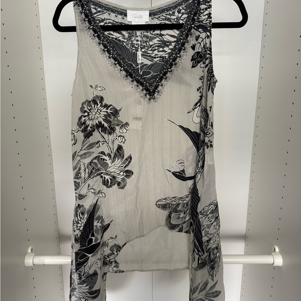 Camilla Draped Side Top